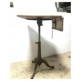 Antique Dietzgen adjustable sketching table