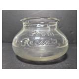 From the Rexall Store glass dish
