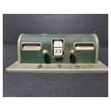 Antique desk calendar piece