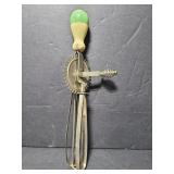 Skinny antique hand mixer