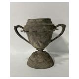 Vintage silver metal trophy