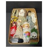 Lot of vintage & antique dolls