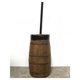 Vintage farmhouse butter churn