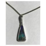 Sterling silver pendant necklace