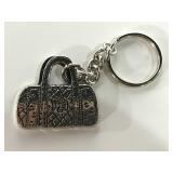 Vera Bradley classic handbag keychain