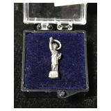 Tiny Statue of Liberty charm