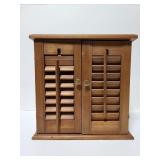 Small wood cabinet