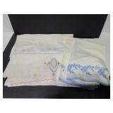 Collection of embroidery pillow cases