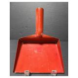 Small red dust pan