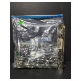 Collection of metal icicle ornaments