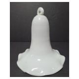 White glass ornament