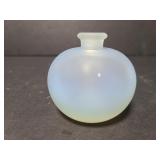 Chamart frosted small glass bottle