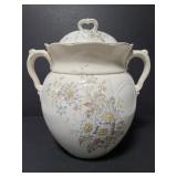 Large unmarked lidded jar