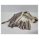 Homemade knit scarf and hat