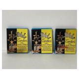 Lot of 3 new vintage mini candle sticks
