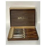 Vintage mode danish family heirlooms knife set