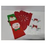 Holiday table linens