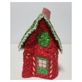 Cloth holiday tissue box cover