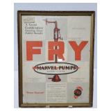 Saturday Evening Post framed ad #2