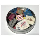 Vintage matchbook collection
