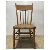 Vintage wooden side chair