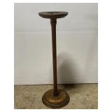 Vintage oakwood cigar ashtray stand