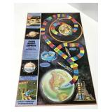 1962 Moon Rocket Express game board