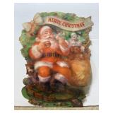 Vintage Merry Christmas poster