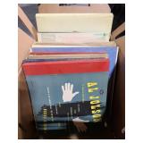 Vinyl record collection