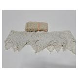 Vintage crochet lace trim