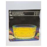 Les Verreries De Saint Gobin glass salad bowl
