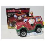 Cooks Club handpainted ceramic cookie jar