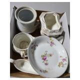 Assorted china piece collection