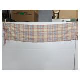 Plaid table runner
