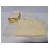Yellow linens