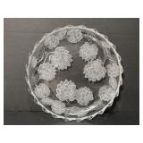 New vintage crystal studios round platter