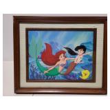 Framed Little Mermaid print