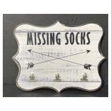 New missing socks sign