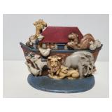 Cast iron Noahs arc door stop