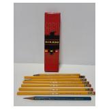 Vintage pencils with box