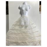 Vintage young years petticoat tulle hoop skirt