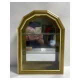 Vintage gold mirrored glass display case