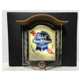 Light up Pabst Blue Ribbon beer bar sign