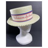 Vintage Johnson&Johnson foam USA hat