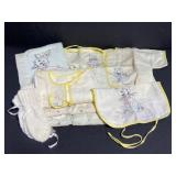 Lot of vintage embroidered baby clothing