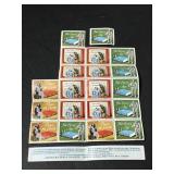 Vintage American Bible Association stickers