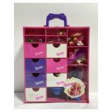 Vintage Barbie potable closet organizer