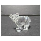 Tiny glass bear