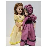 Two vintage dolls