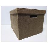 Large lidded storage box